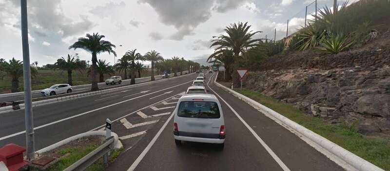 Lugar del accidente en una imagen de archivo/TA.